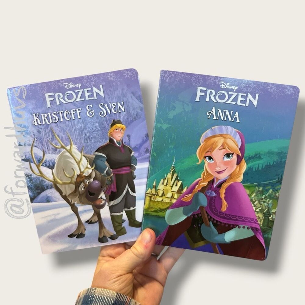 Disney Frozen Books – Anna & Kristoff & Sven – Random House 2014